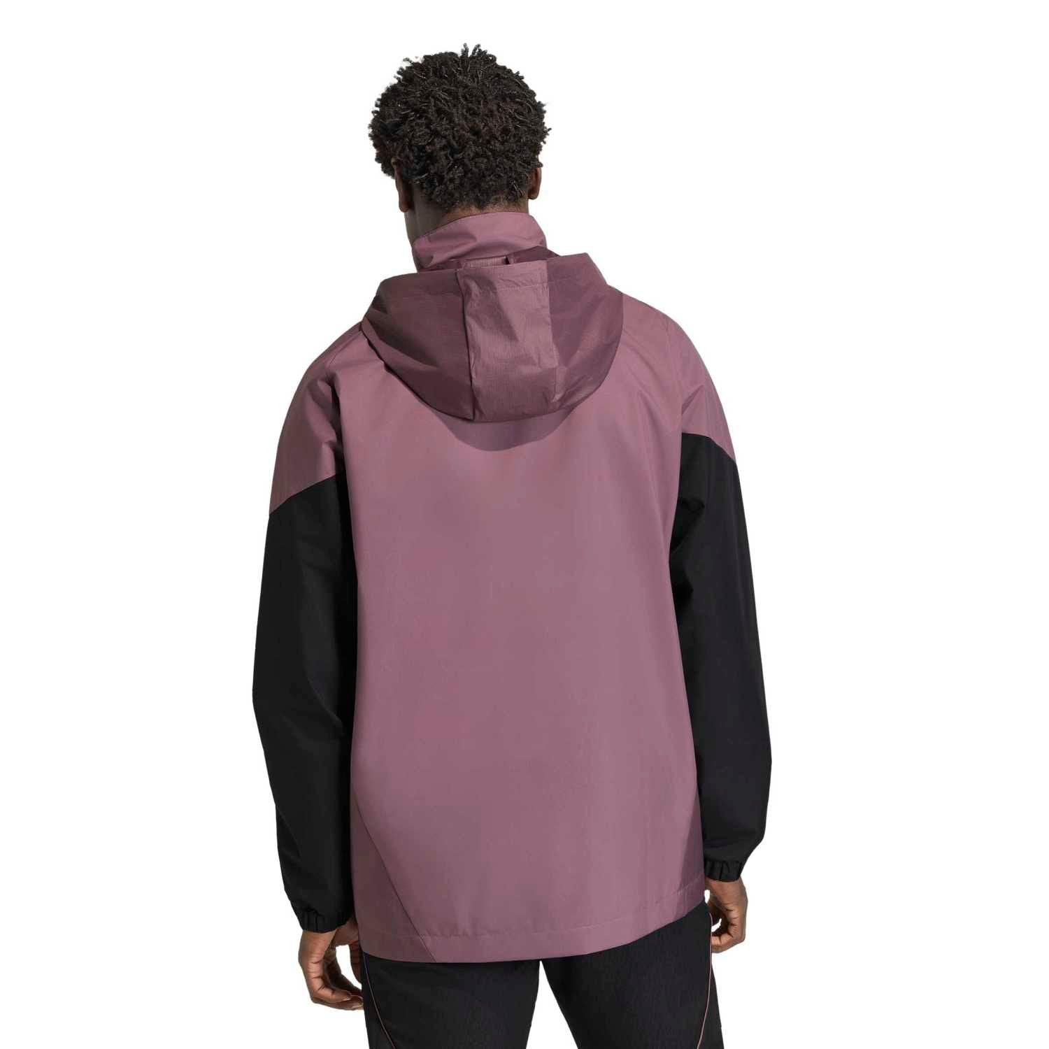 Mens adidas Training All Weather Jacket 25/26 Purple – Official