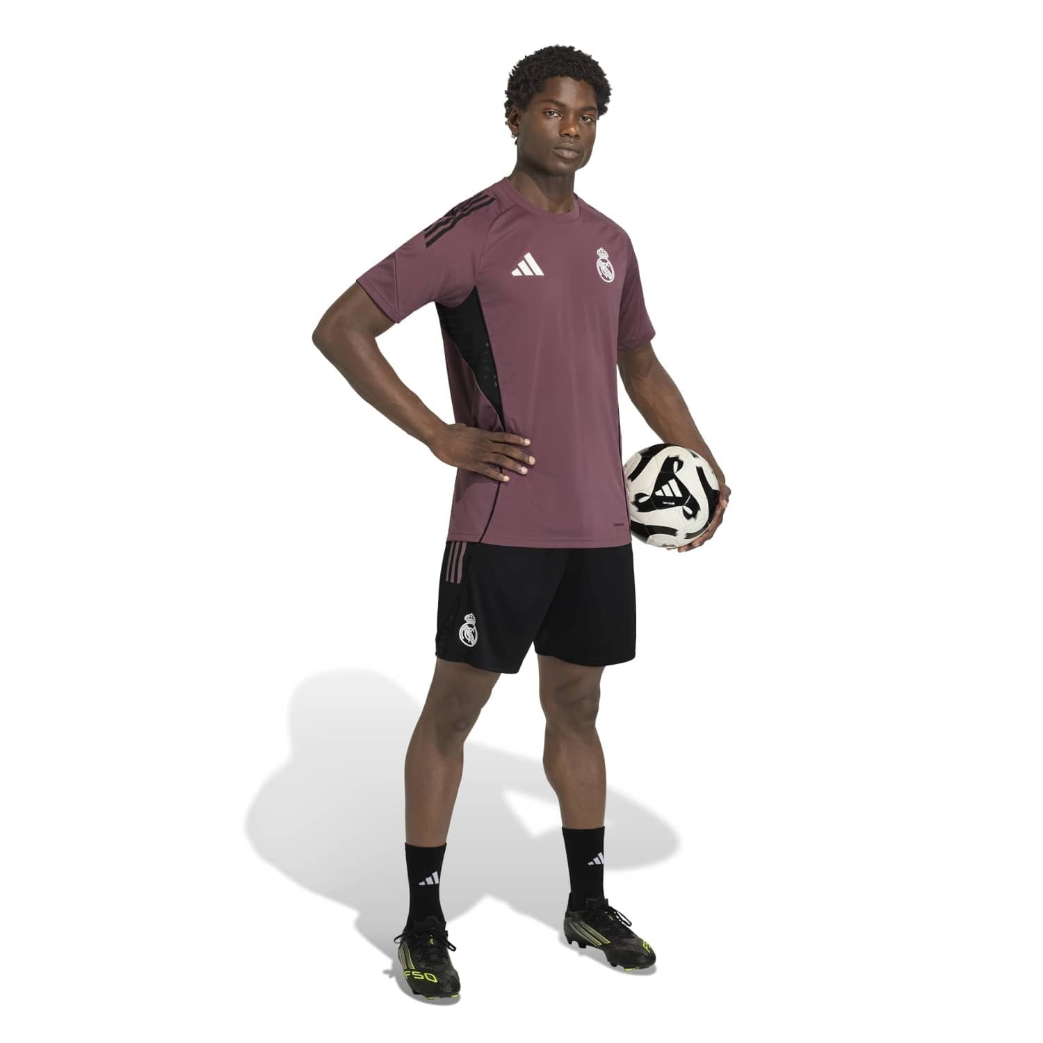Mens adidas Training Shirt 25/26 Purple – Official Real Madrid Store