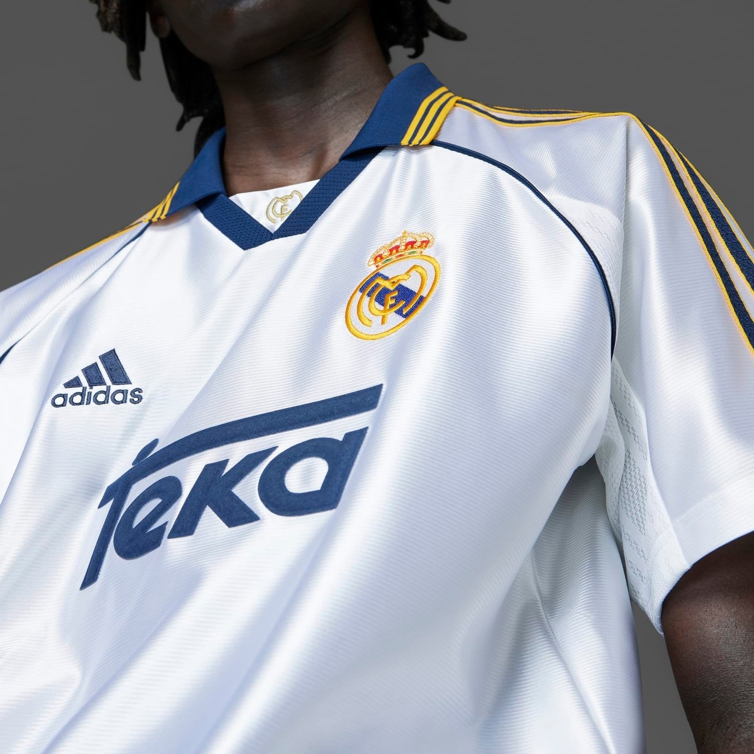 Mens Home Bring Back 99/00 Shirt White – The Official Real Madrid