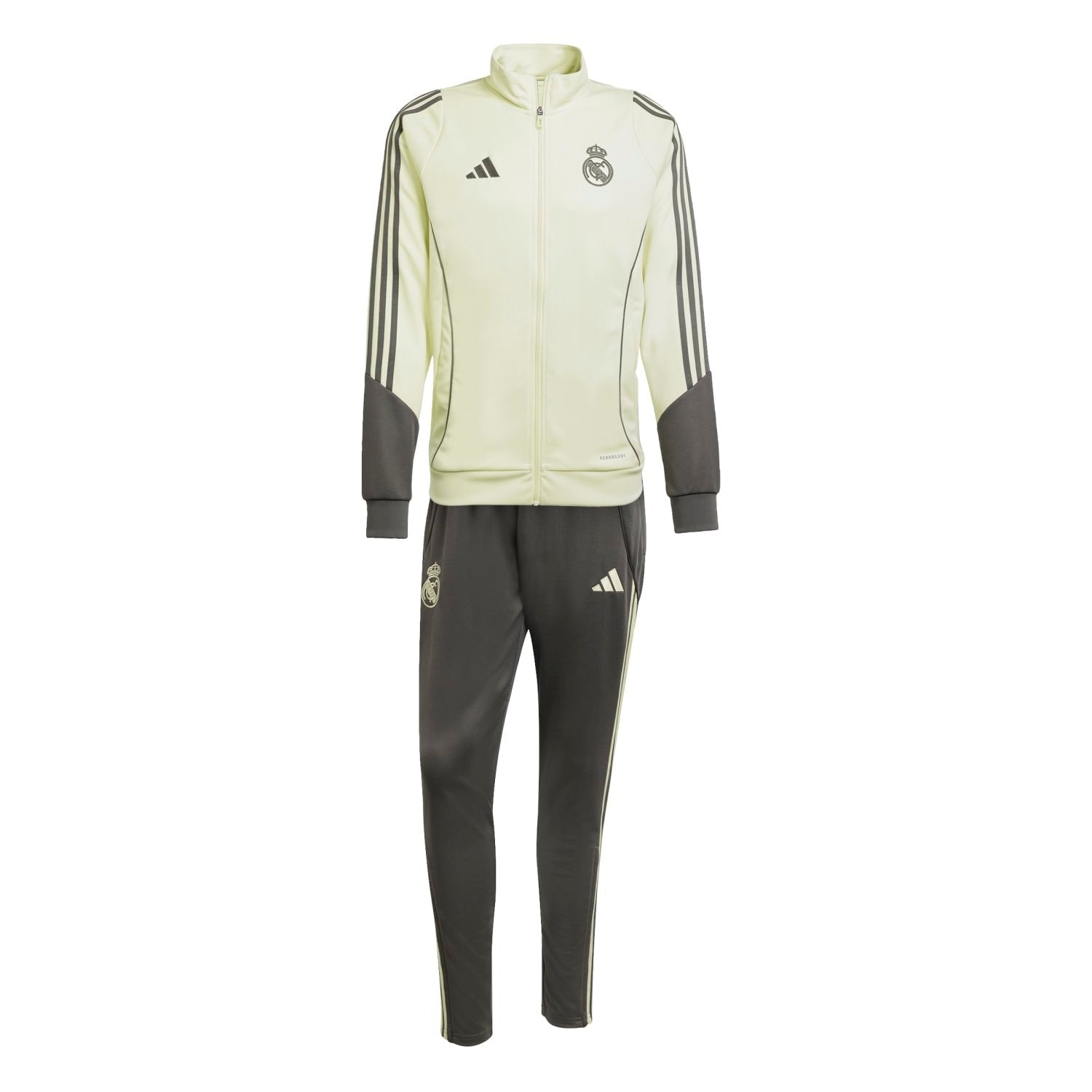 Mens adidas Training Tracksuit 25/26 Lime Green/ Dark Olive – The