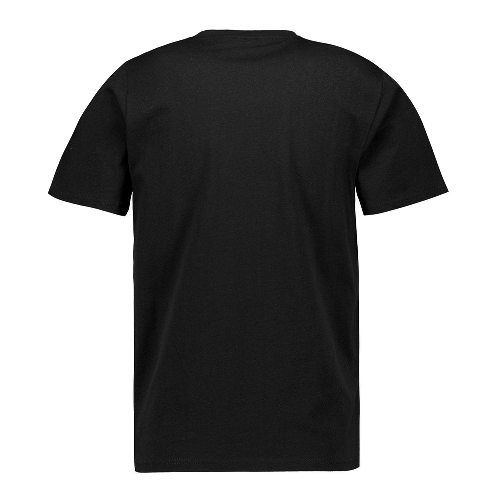 Mens Blackout T-Shirt Crest Black Real Madrid