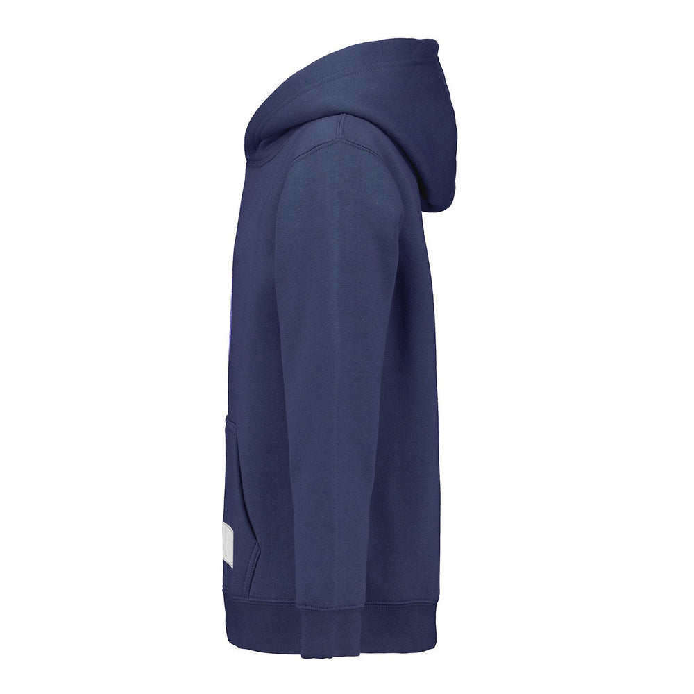 Kids Color Crest Hoodie Navy Real Madrid