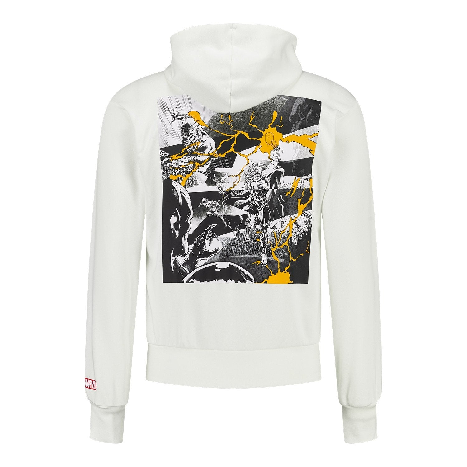 Mens adidas Marvel Hoodie 25/26 White