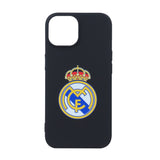 Real Madrid Black Crest iPhone 15 Plus Case