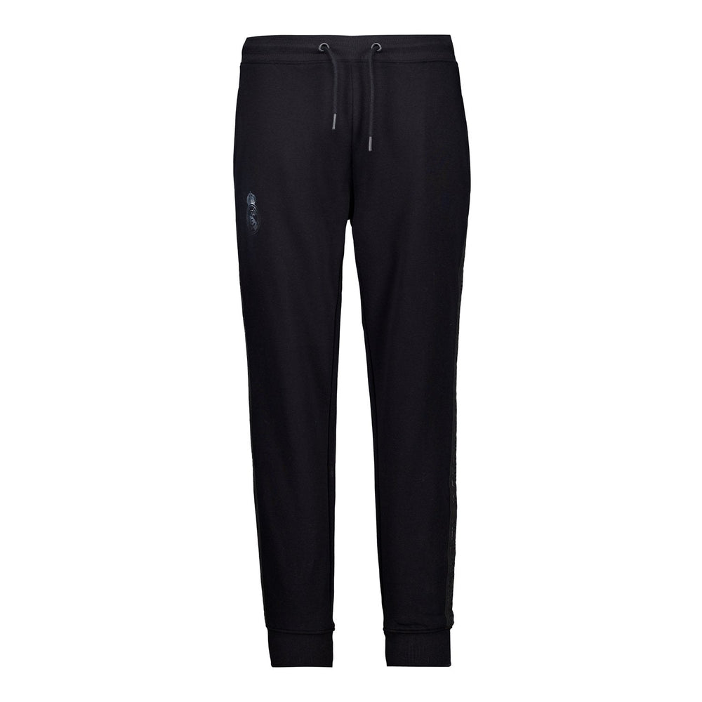 Mens Blackout Jogger Tape Black Real Madrid