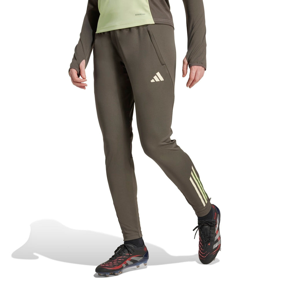 Womens adidas Training Trousers 25/26 Dark Olive