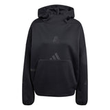 Sudadera con capucha Mujer adidas Real Urban Negra