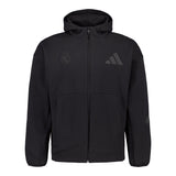 Mens adidas Real Urban Full Zip Hoodie Black