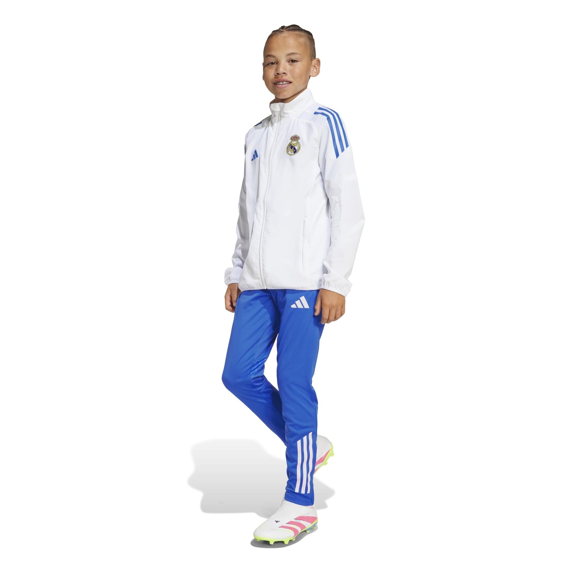 Kids adidas UCL Training Tracksuit Jacket 25/26 White – Real