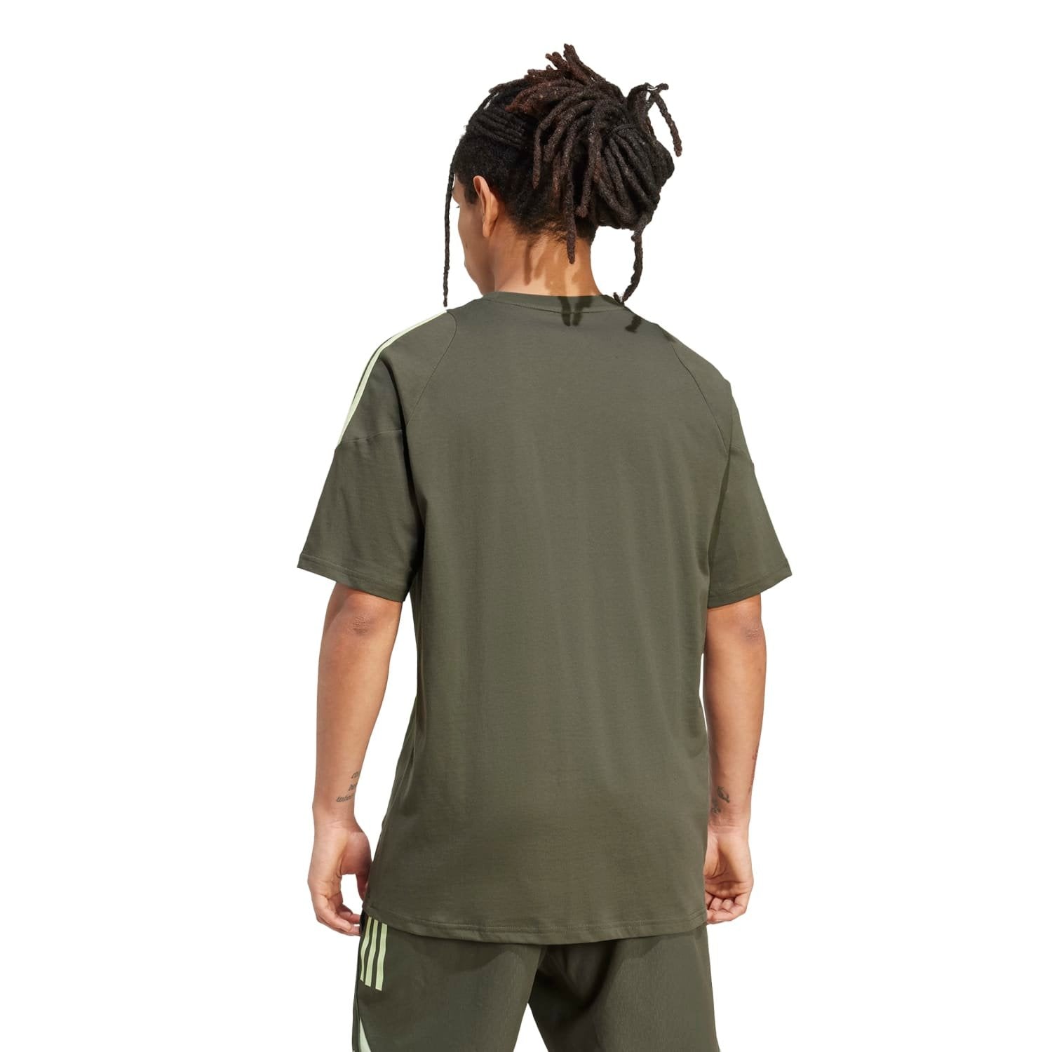 Mens adidas Training T-Shirt 25/26 Dark Olive – Official Real