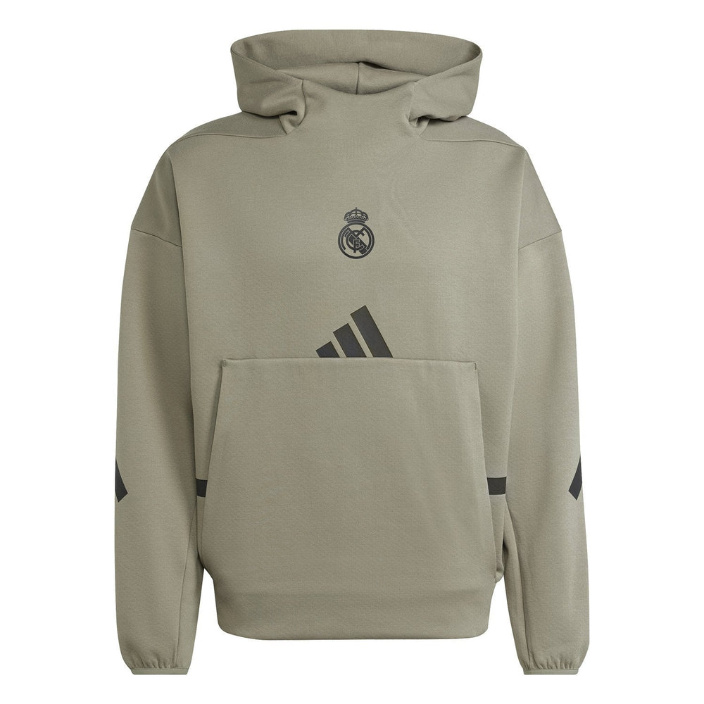 Mens adidas Real Urban Hoodie Kakhi