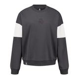Sudadera Vintage Mujer Gris Oscuro
