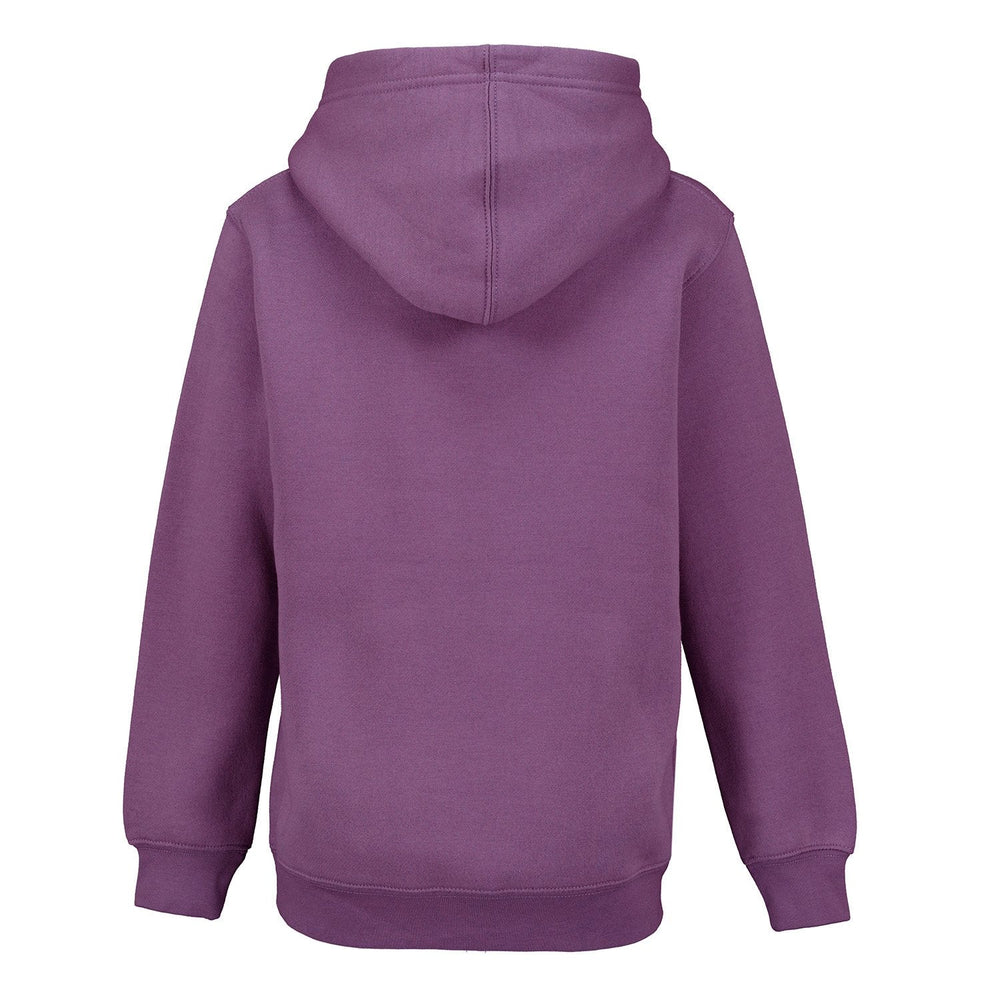 Kids Color Crest Hoodie Purple Real Madrid