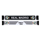 Écharpe double Real Madrid RMCF 1902 Noir/Blanc