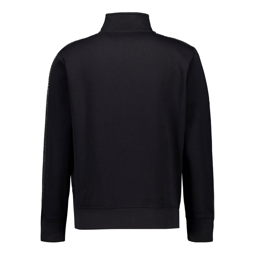 Mens Blackout Track Top Tape Black Real Madrid