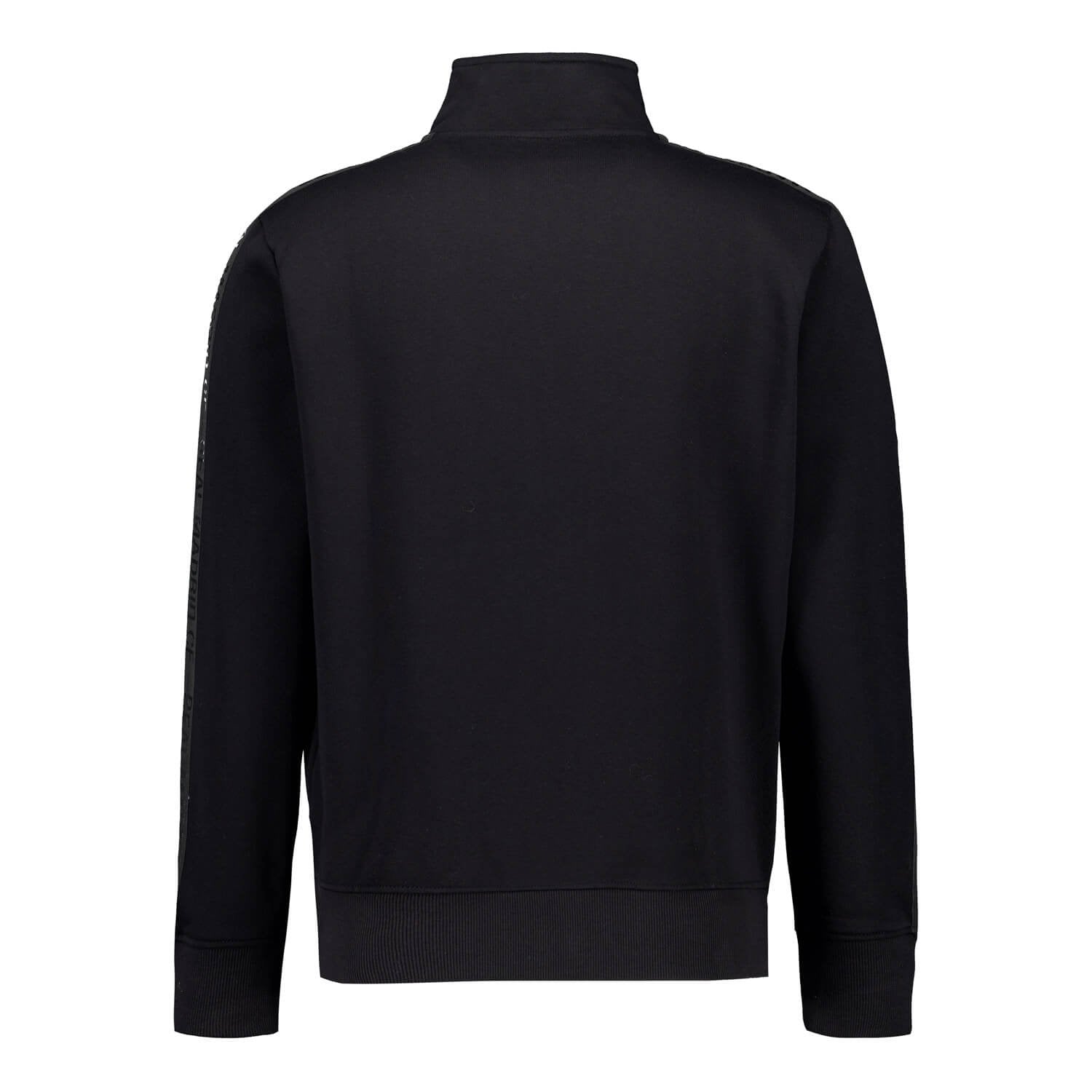 Mens Blackout Track Top Tape Black Real Madrid