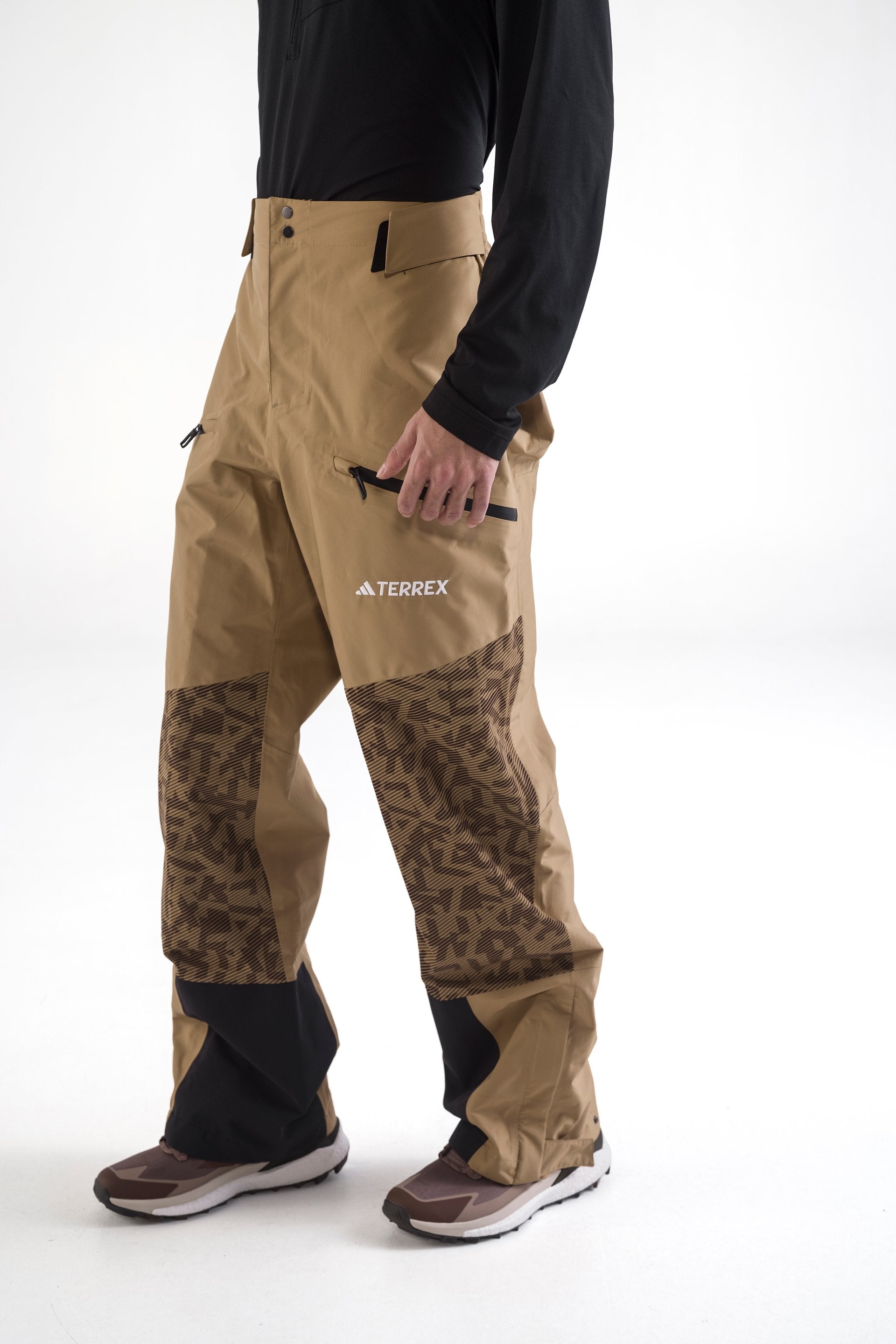 ADIDAS TERREX パンツ　スノーボード Mens adidas Terrex CLIMAPROOF+ Snow Pants Brown – The Official