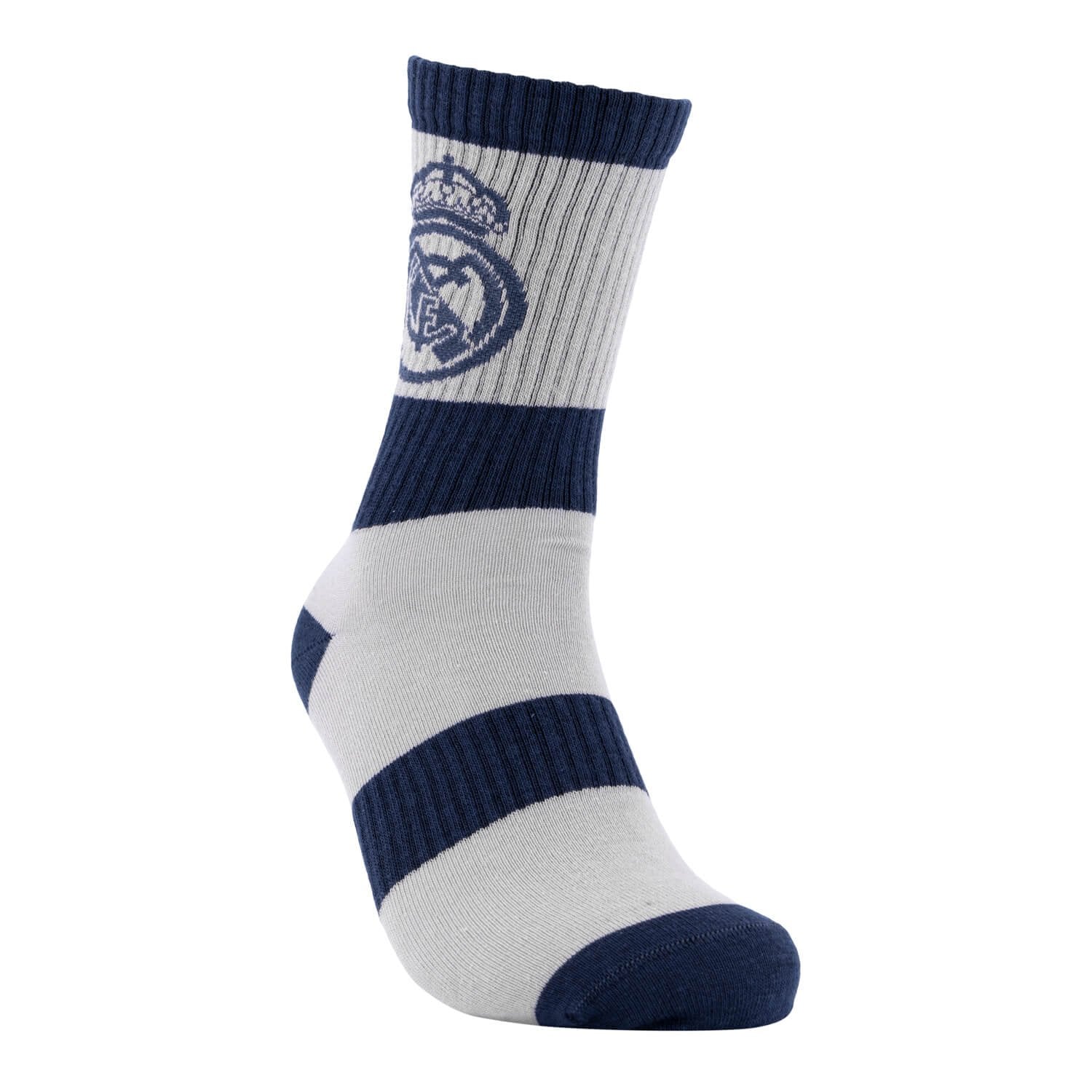Mens Lifestyle Crew Socks Stripes 2 Pack
