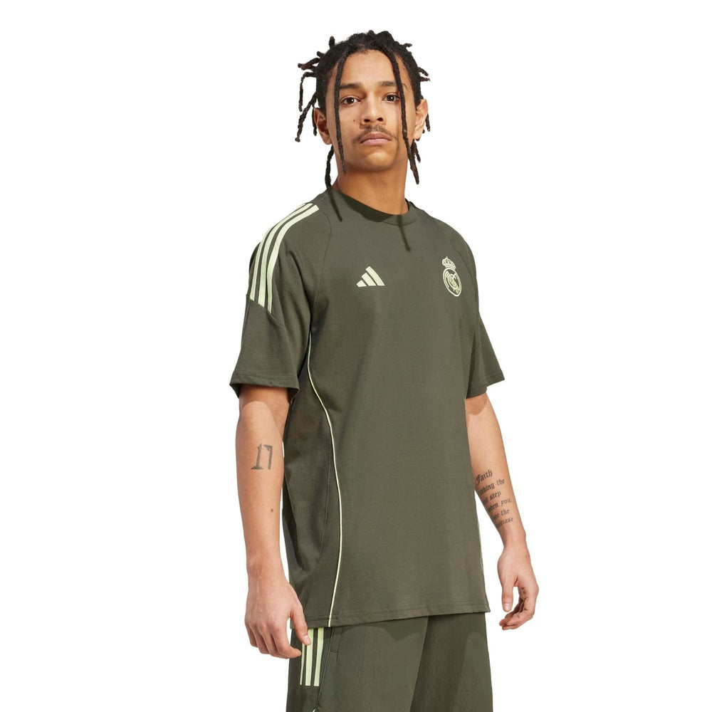 Mens adidas Training T-Shirt 25/26 Dark Olive