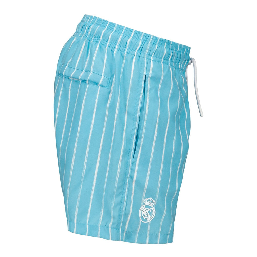 Kids Swimshort Thin Stripes Aquamarine