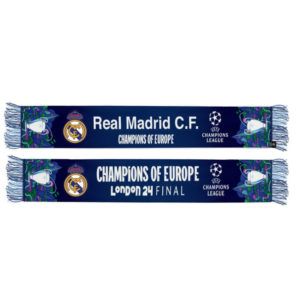 UCL Champions 15 Printed Scarf Navy