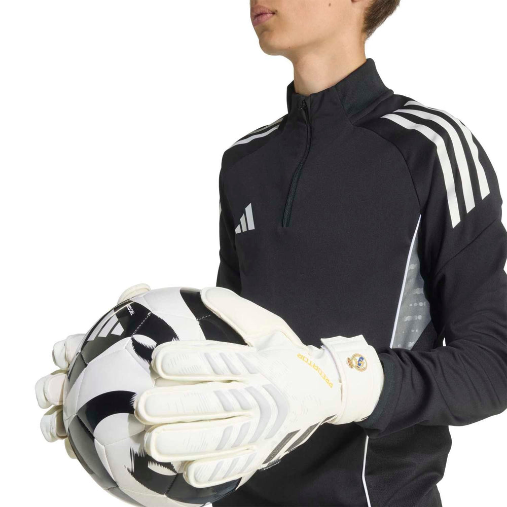 adidas Junior Predator Gloves Fingersave