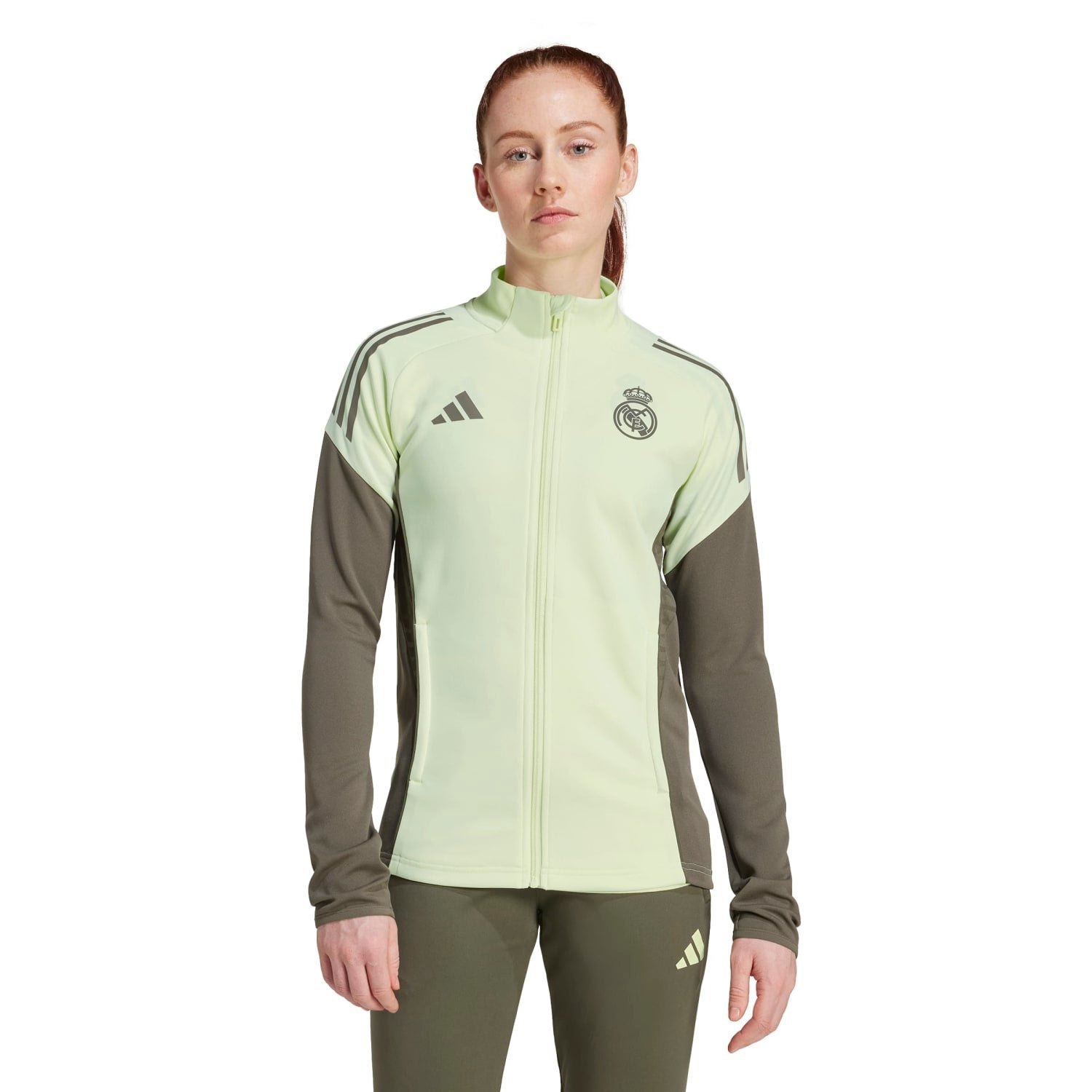 Womens adidas Training Jacket 25/26 Lime Green