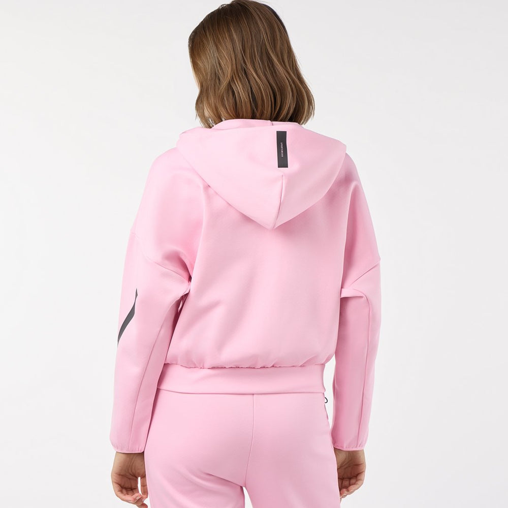 Womens adidas Real Urban Full Zip Hoodie Pink
