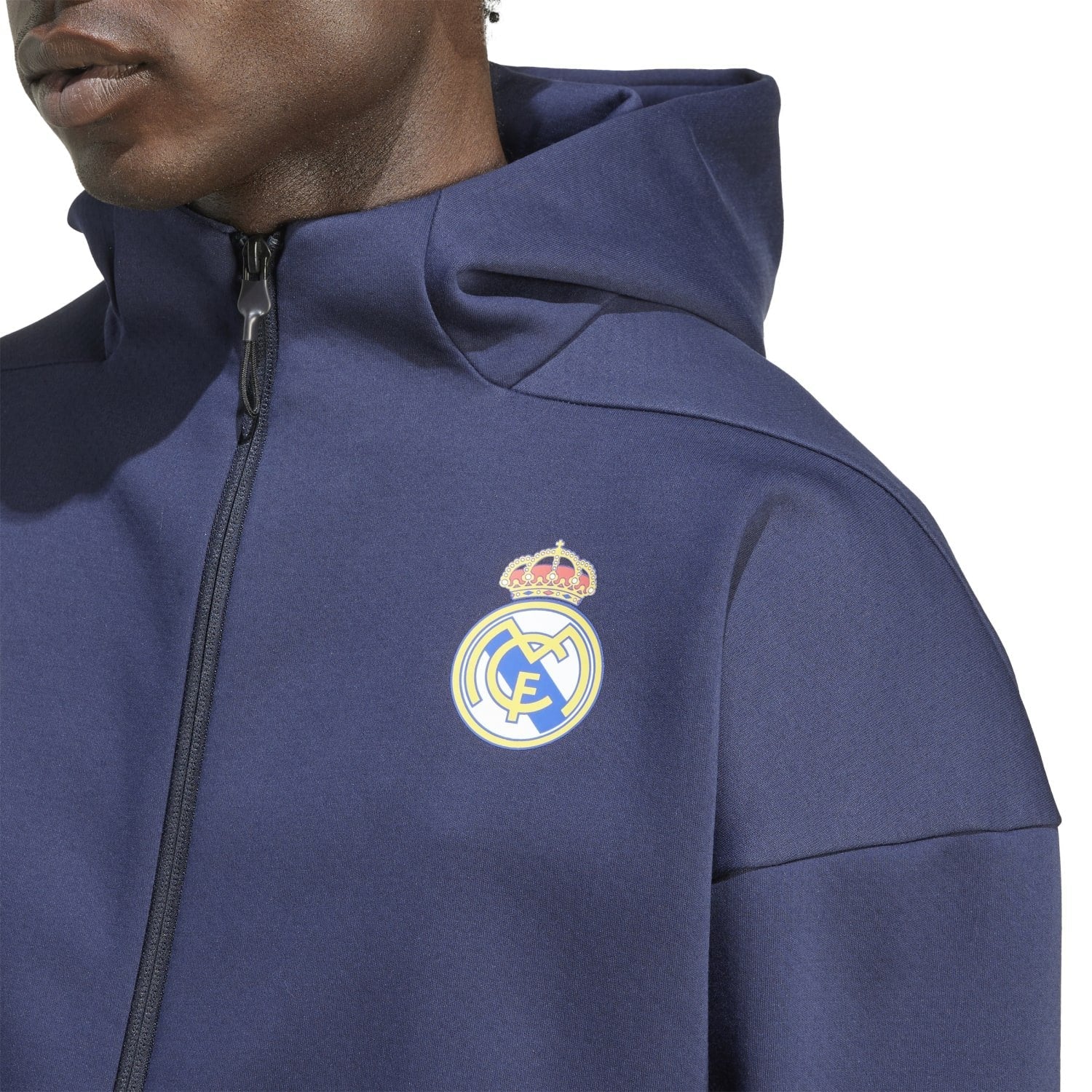 Mens adidas Anthem Jacket 25/26 Navy – The Official Real Madrid CF