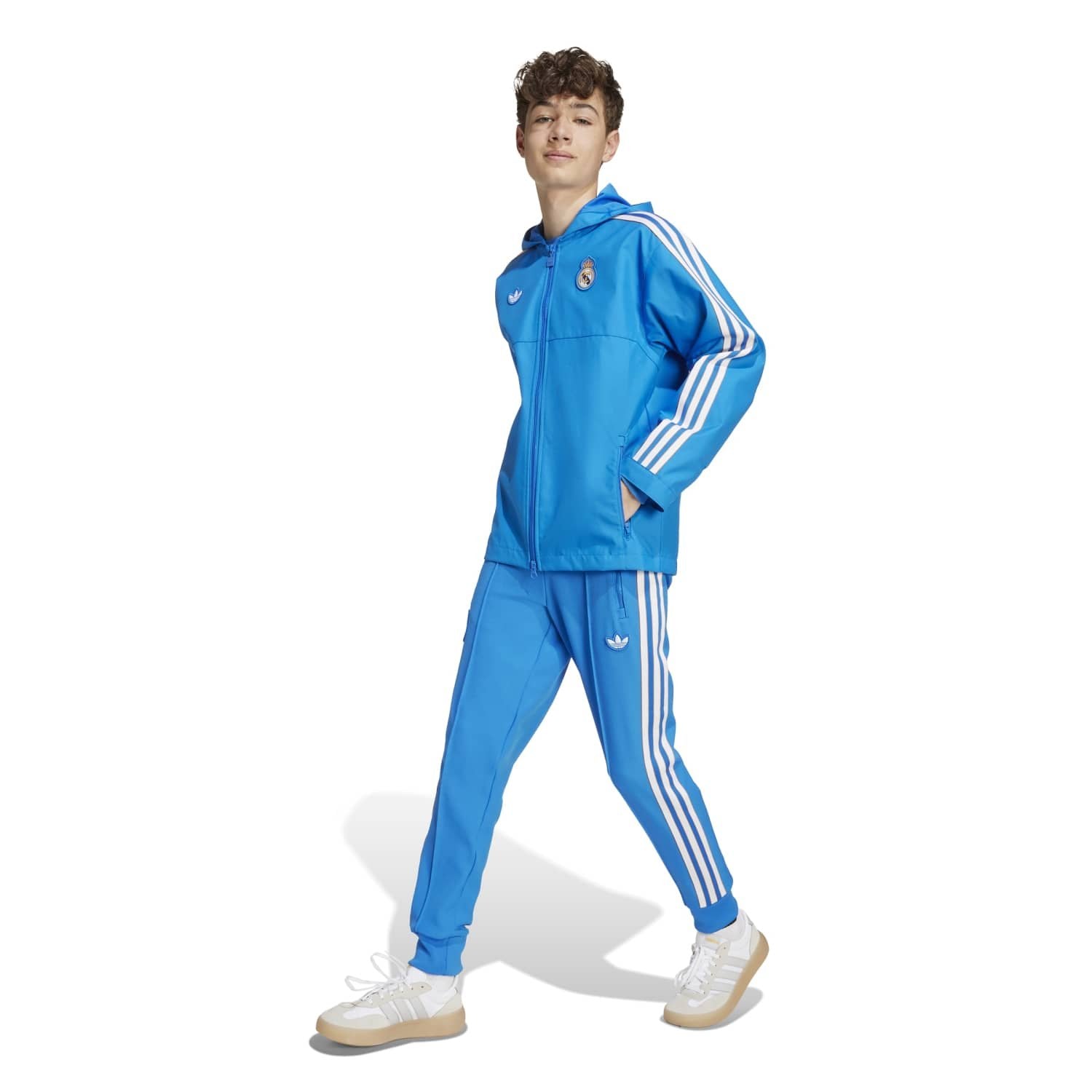 Kids adidas Originals Terrace Icons Parka 25/26 Blue