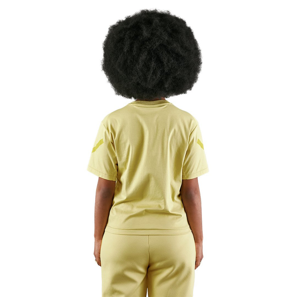 Womens adidas Real Urban T-Shirt Yellow