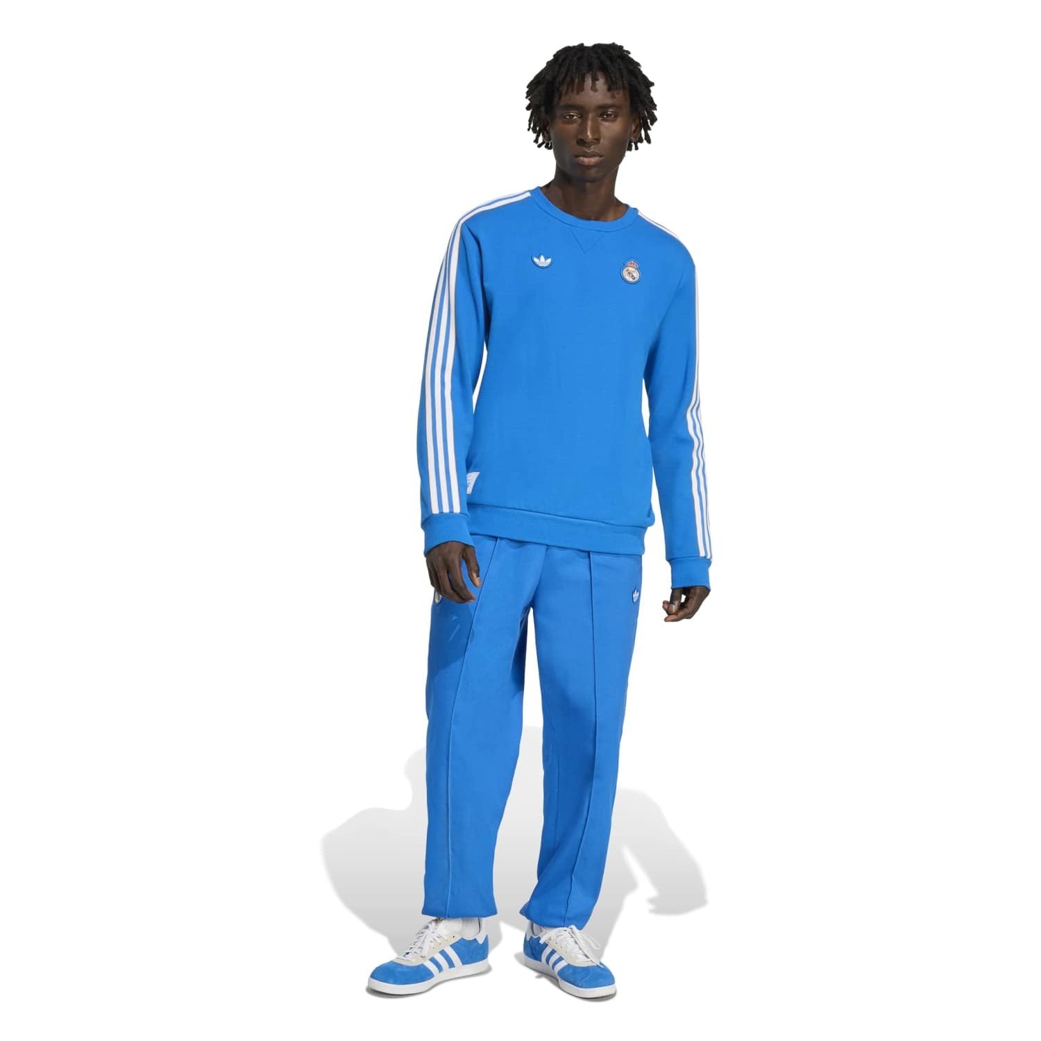 Mens adidas Originals Terrace Icons Sweatshirt 25/26 Blue