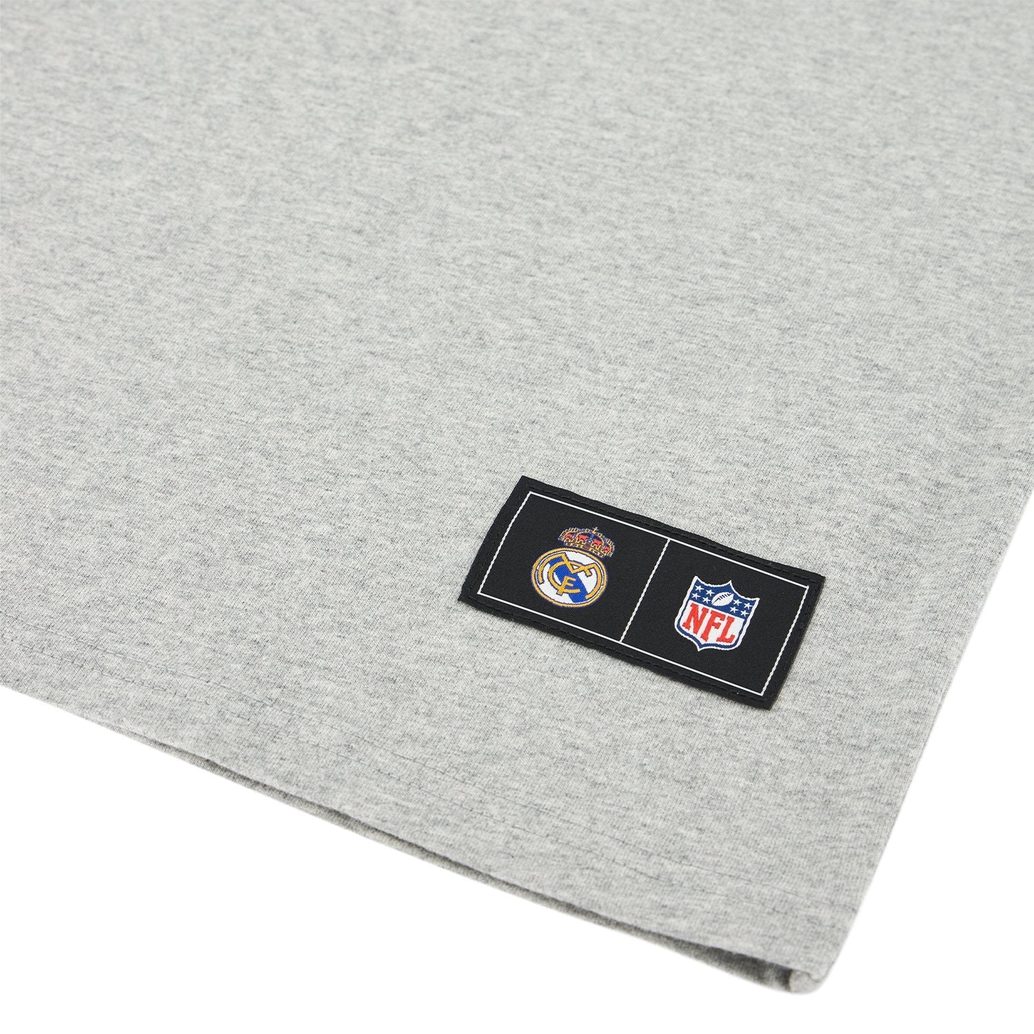 Mens Real Madrid x NFL T-Shirt Grey