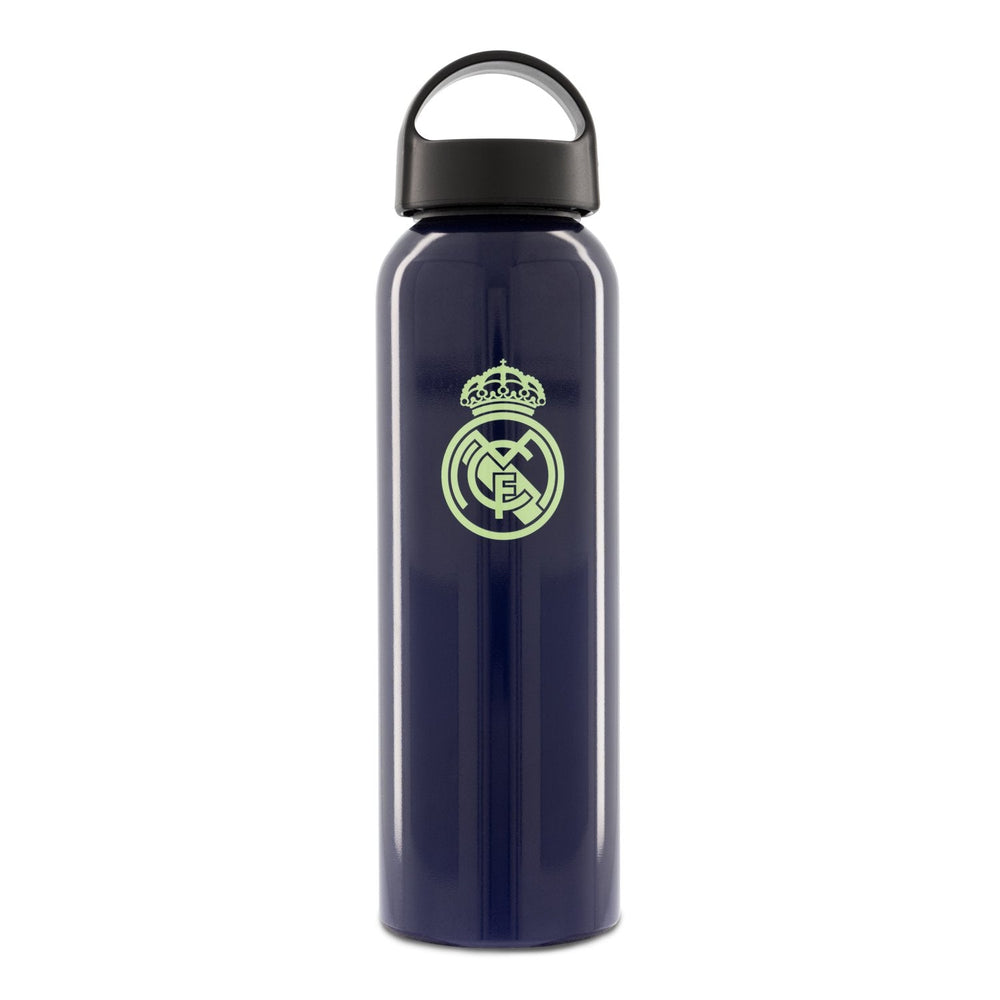 Aluminium Bottle 600ml Navy/Green