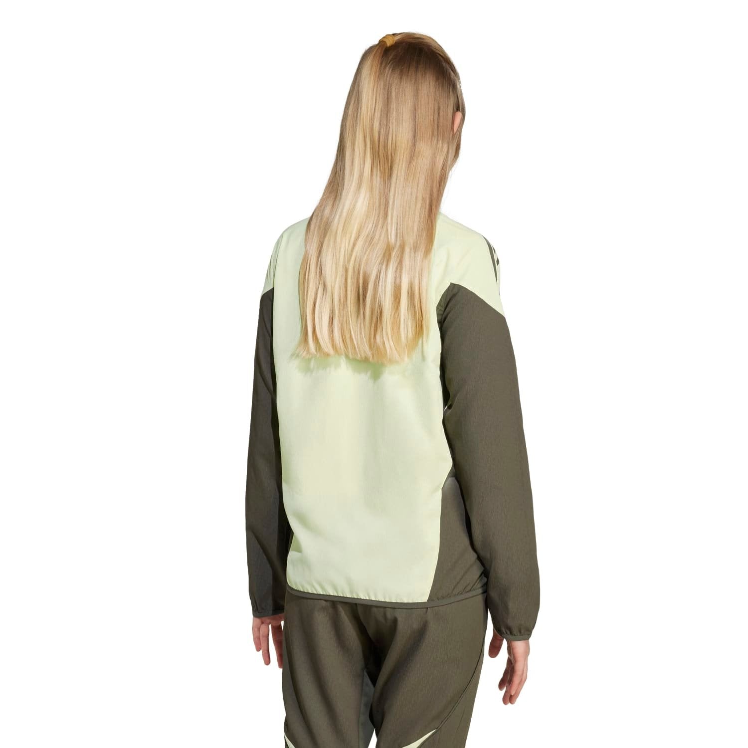 Kids adidas Training Tracksuit Jacket 25/26 Lime Green