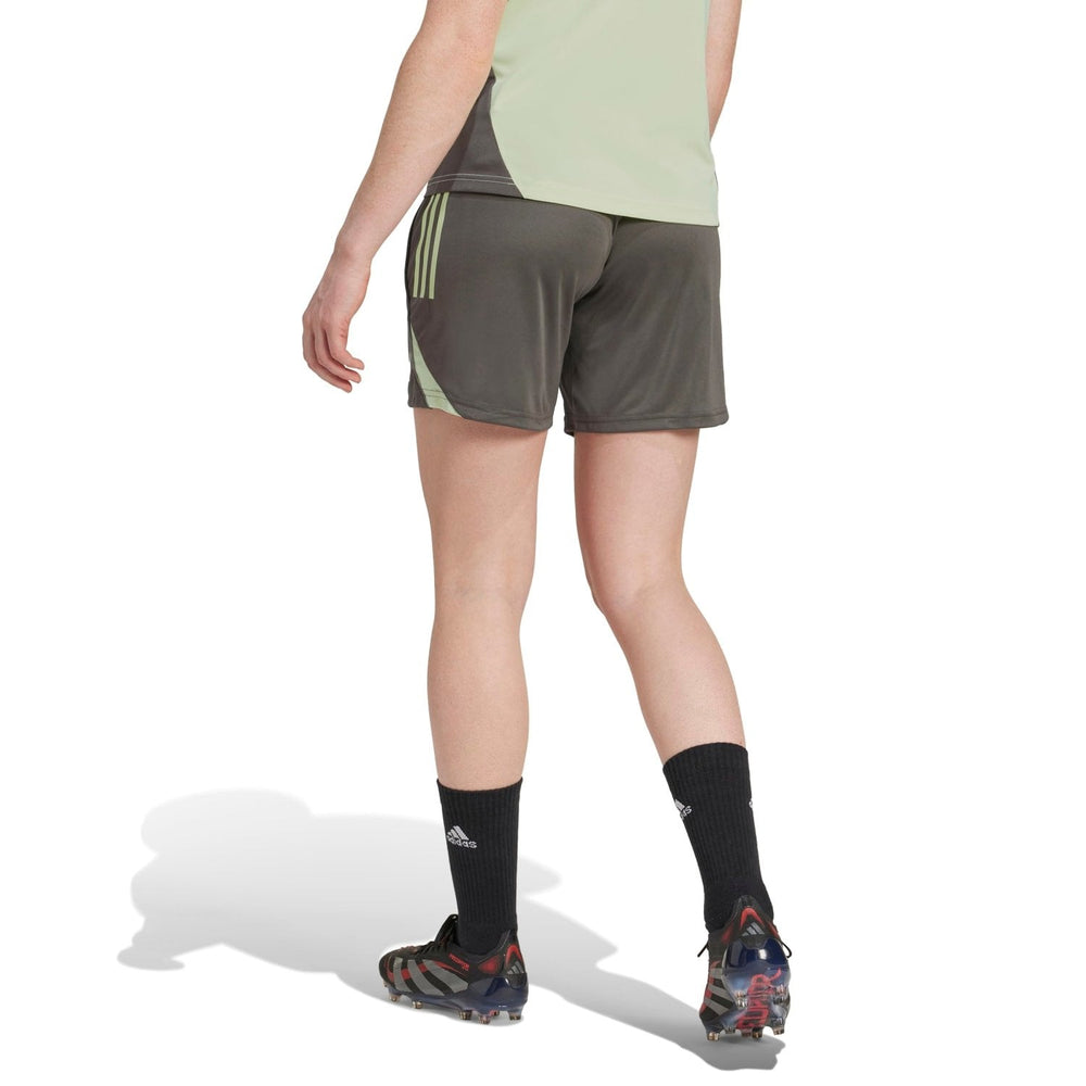 Womens adidas Training Shorts 25/26 Dark Olive