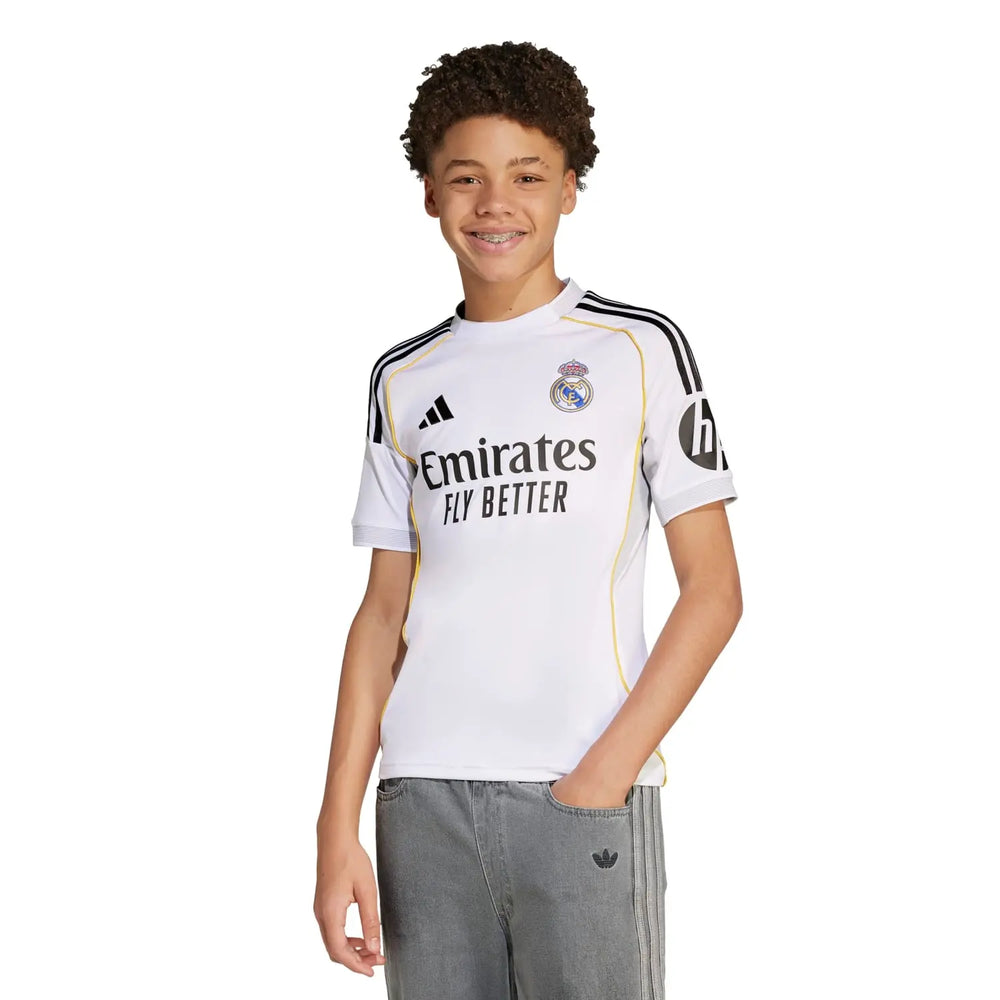 Camiseta Niño Primera Equipación 25/26 Blanca