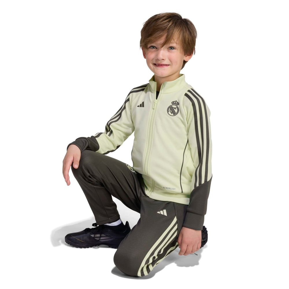 Infant adidas Training Tracksuit 25/26 Lime Green/Dark Olive