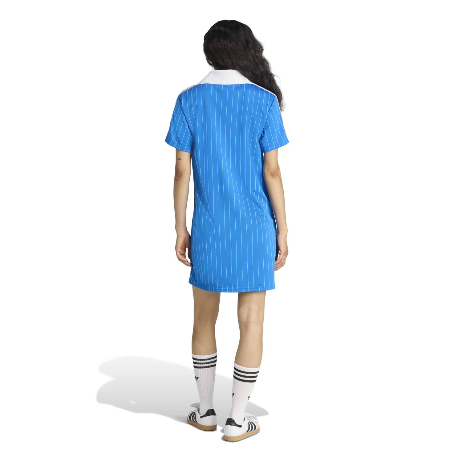 adidas Real Madrid Terrace Icons Dress Blue 2XS women adidas Real Madrid Terrace Icons Dress Blue 2XS women