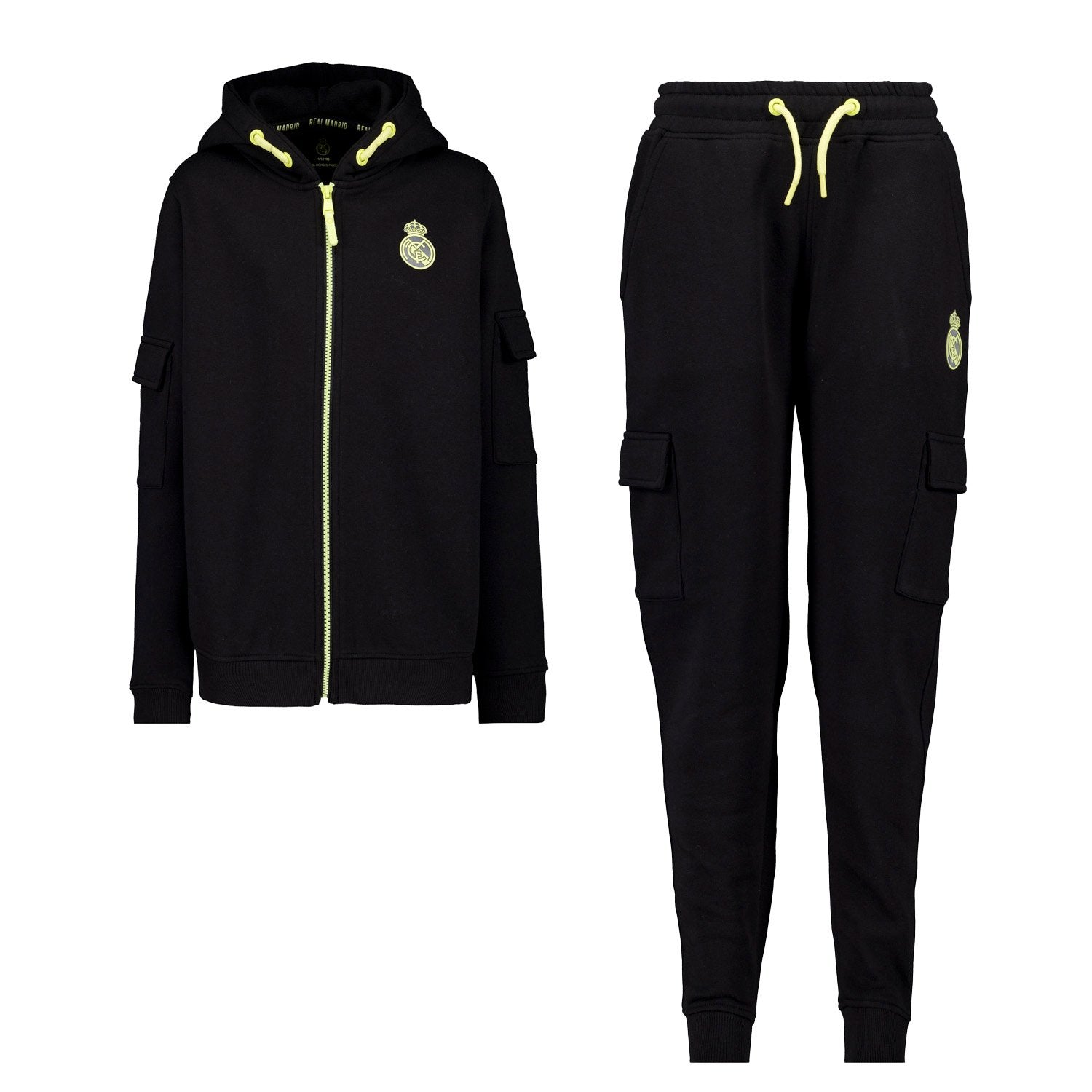 Kids Tracksuit Cool Kids Utility Pocket Black