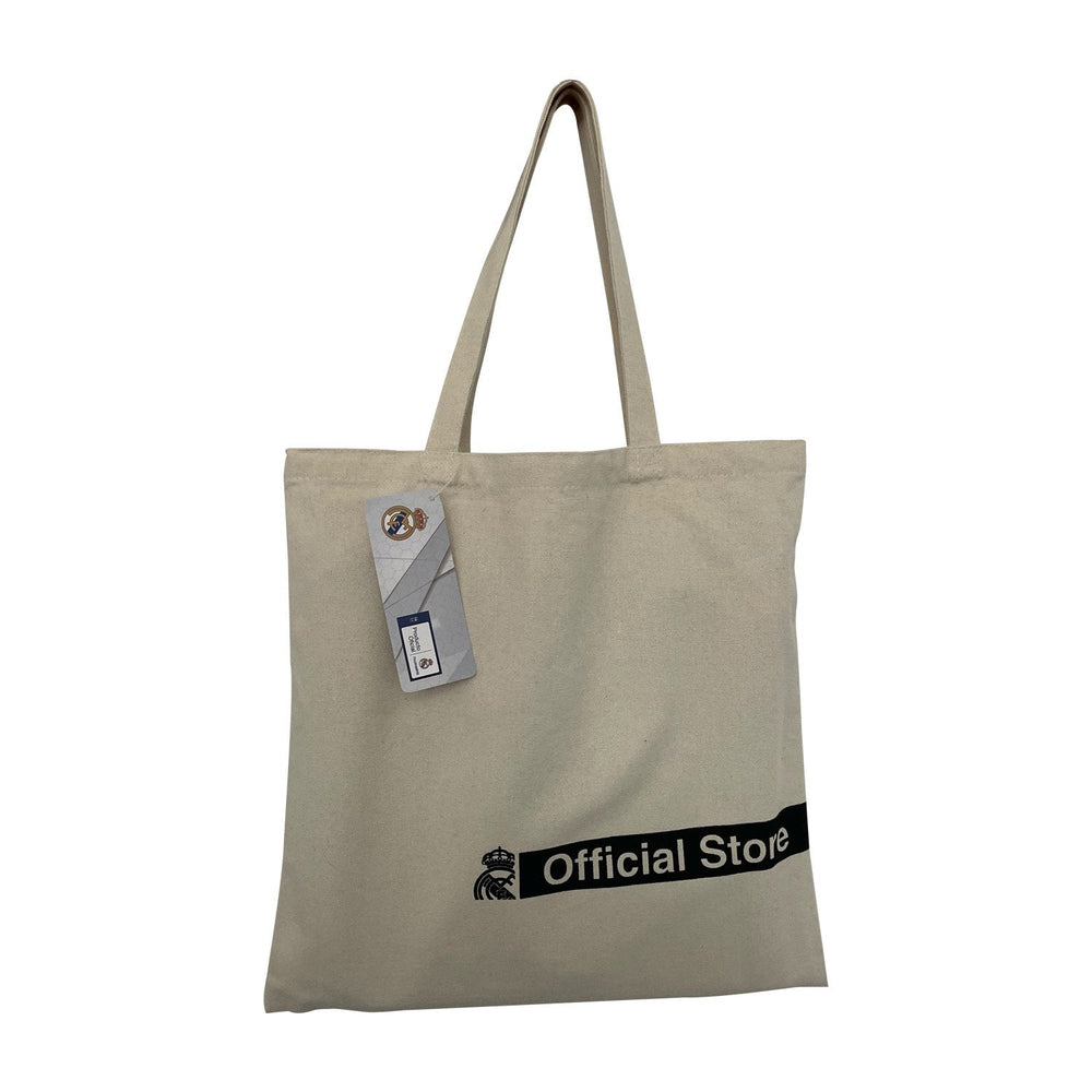 Tote Bag Beige Real Madrid