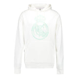 Mens Pastel Crest Hoodie White Real Madrid