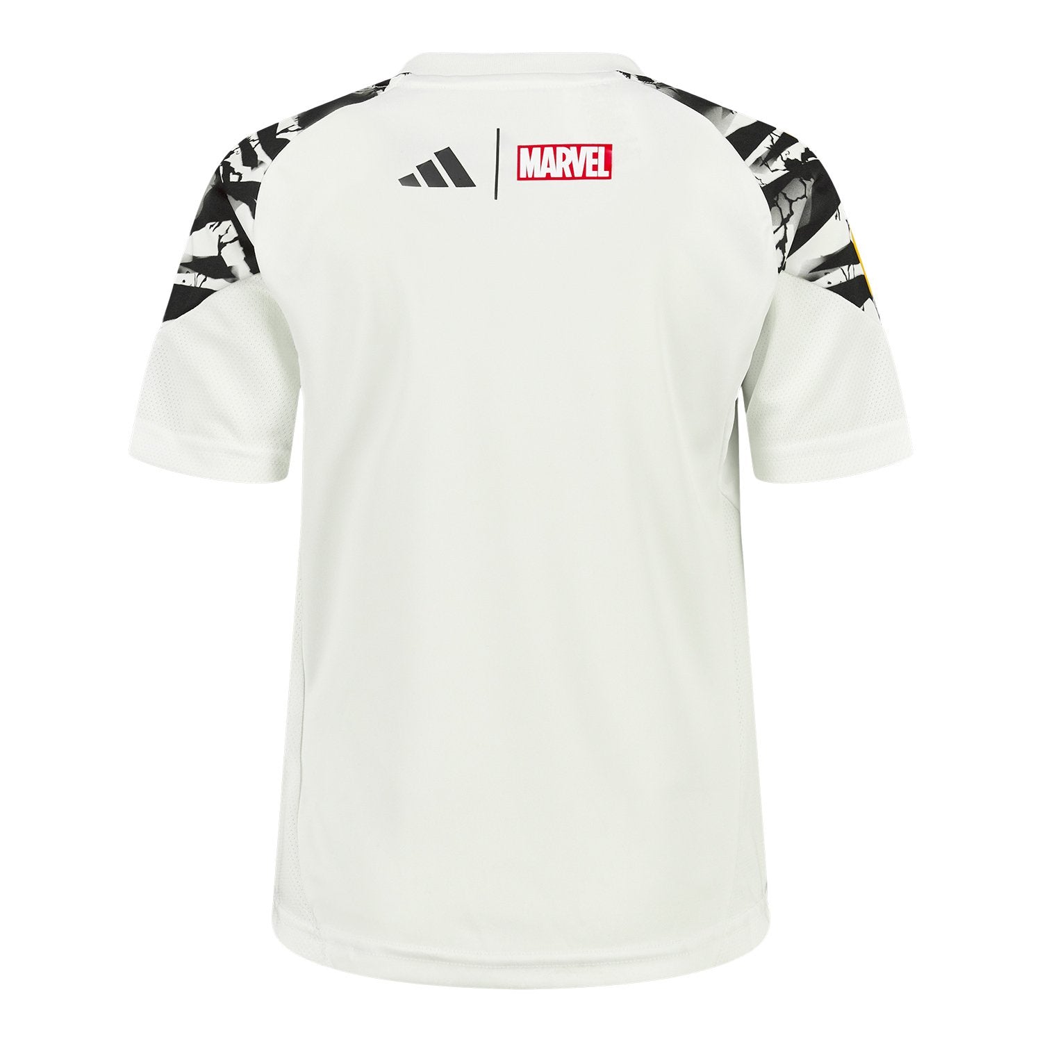 Youth adidas Marvel Training Shirt 25/26 White/Gold – Official