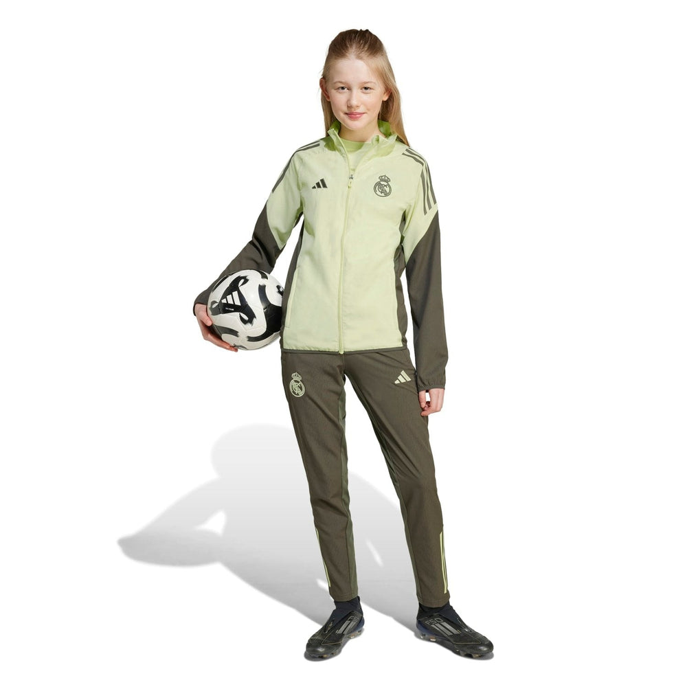 Kids adidas Training Tracksuit Jacket 25/26 Lime Green
