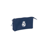 Estuche Triple Azul Marino/Blanco Real Madrid