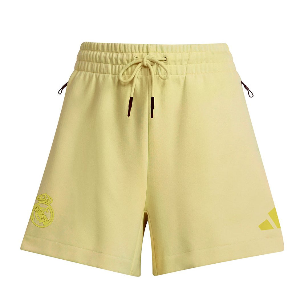 Womens adidas Real Urban Shorts Yellow
