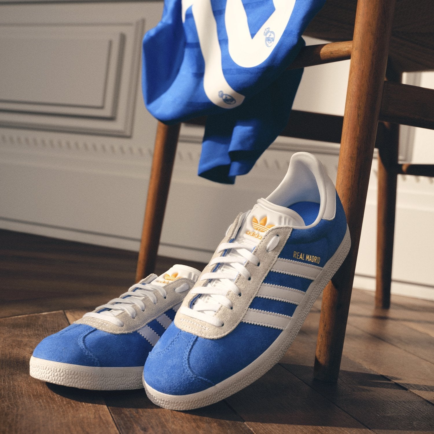 adidas Gazelle Originals Terrace Icons 25/26 Blue – Official Real