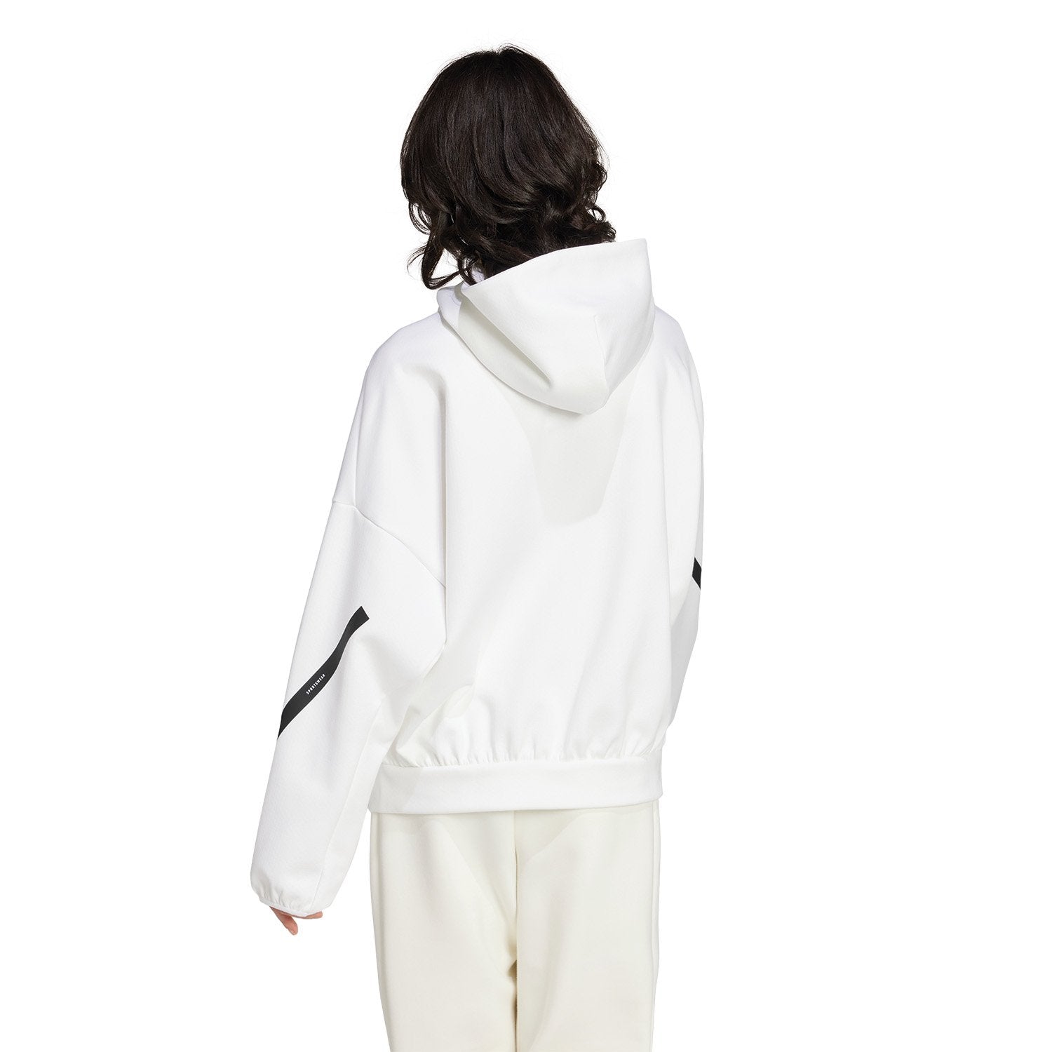 Womens adidas Real Urban Hoodie White
