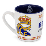 Taza Cerámica 380ml Blanca/Azul Hasta El Final Real Madrid
