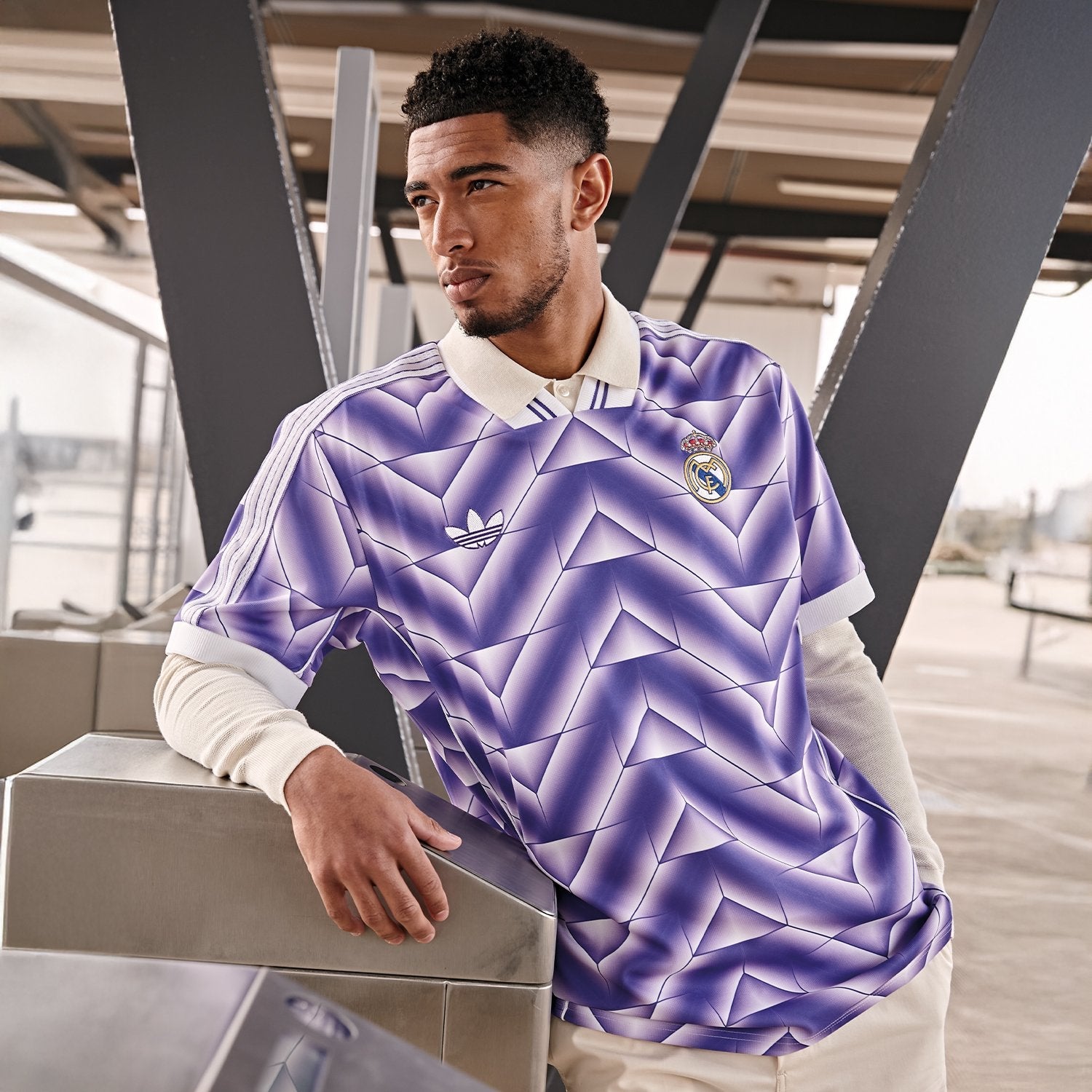 Mens adidas Originals LFSTLR Jersey 25/26 Purple – The Official